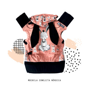 Mochila ergonomica Coneja baby stock