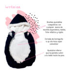 Capa de porteo príncipe sayayin