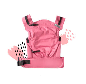 Mochila ergonómica color rosa