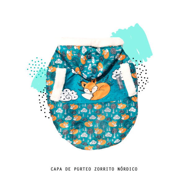 Capa de porteo zorrito