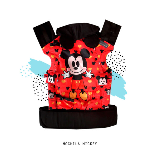 Mochila ergonómica mickey