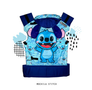 Mochila ergonomica BABY Stitch malla stock