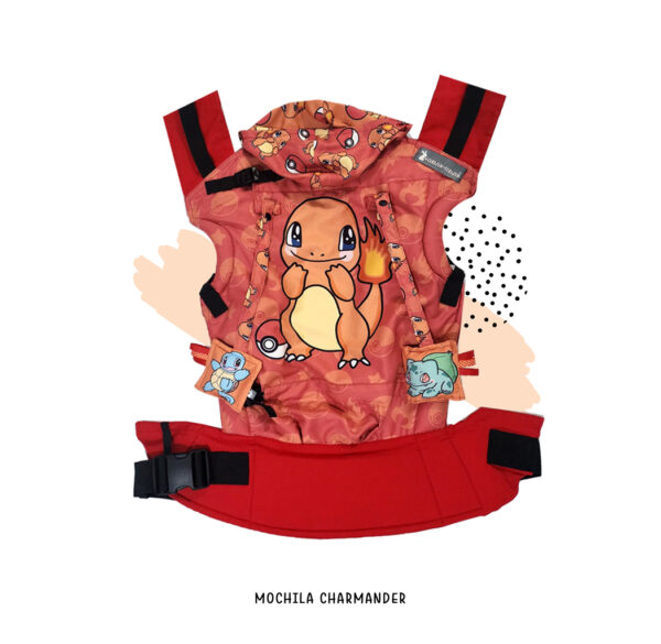 Mochila ergonomica ESTANDAR Charmander stock