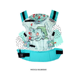 Mochila ergonómica ESTANDAR Bulbasaur malla stock