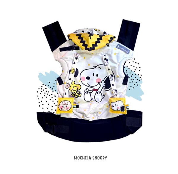 Mochila ergonómica Snoopy