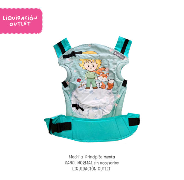 OUTLET Mochila Principito menta