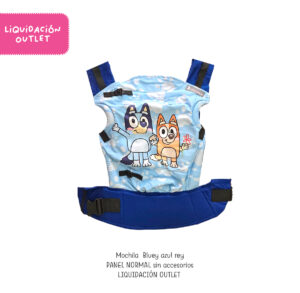 OUTLET Mochila Bluey azul rey