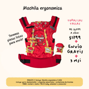 Mochila ergonómica Flash