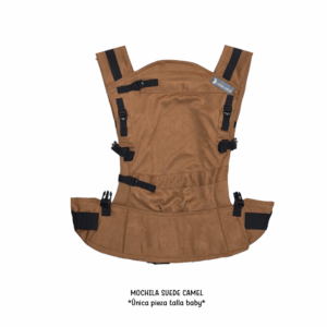 Mochila ergonómica suede camel