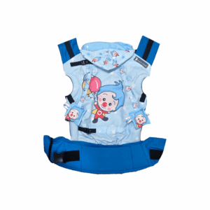 Mochila ergonómica Plim plim azul