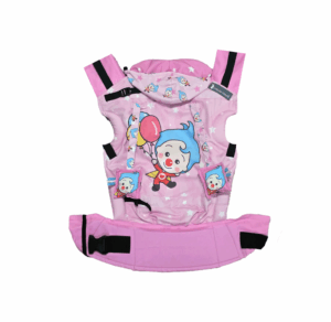 Mochila ergonómica Plim plim rosa