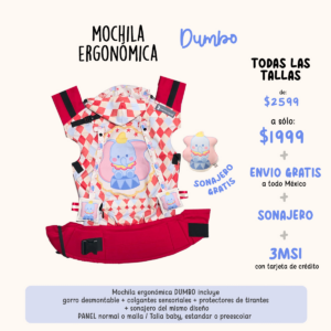 Mochila ergonomica Dumbo